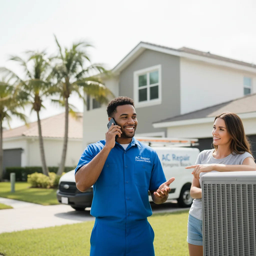 AC Repair Pompano Beach customer support in New City